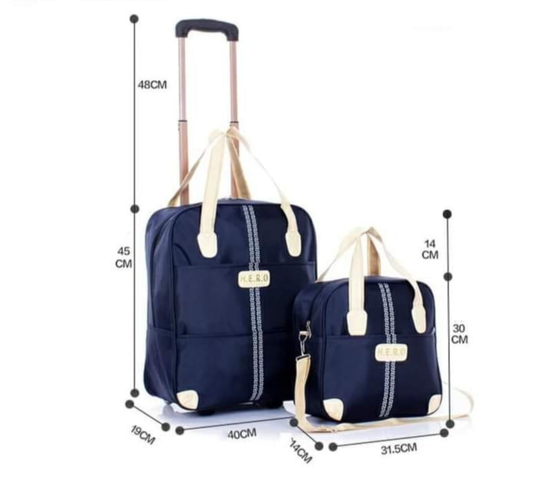 Skorter | 2 in 1 Trolley Traveling Bag with a boarding bag