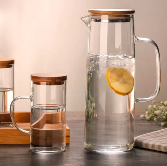 Skorter | 1.2L heat-resistant glass jug