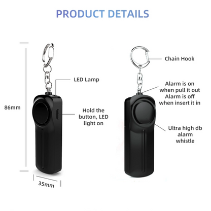 Skorter | Alarm Keychain with LED Light