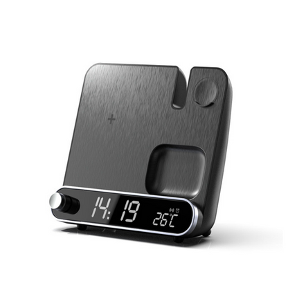 Skorter | 3 in 1 wireless charger Alarm clock