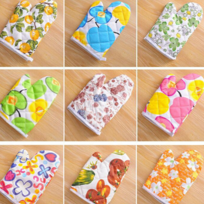 Skorter | and Oven Heat Resistant Gloves Set - 3 pcs set