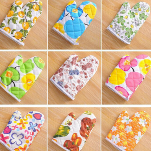 Skorter | and Oven Heat Resistant Gloves Set - 3 pcs set