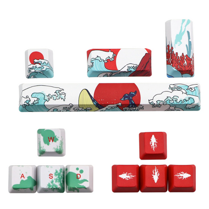 Skorter | animated theme keycap set