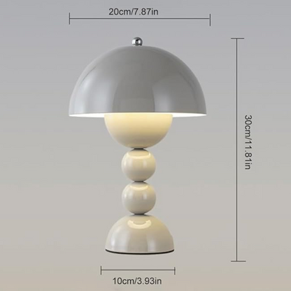 Skorter | Mushroom Dimmerable LED Table Lamp | USB Rechargeable