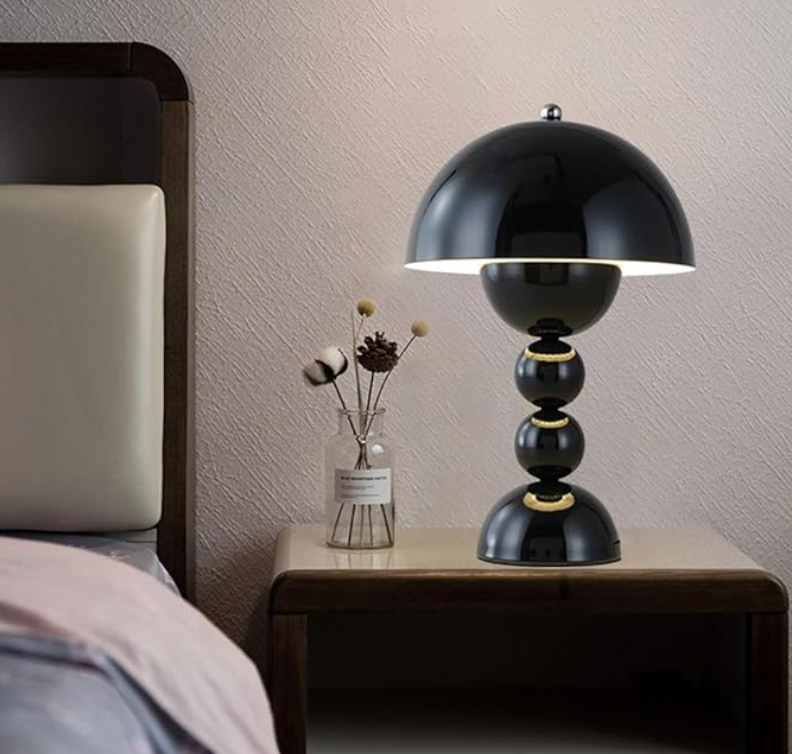 Skorter | Mushroom Dimmerable LED Table Lamp | USB Rechargeable