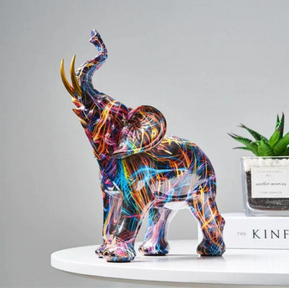 Skorter | Colorful Elephant Statue
