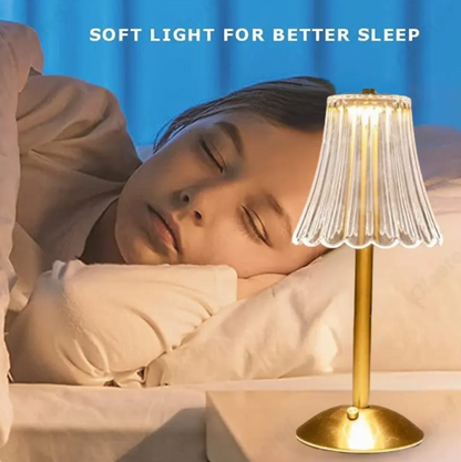 Skorter | Wireless Crystal Table Lamp with Dimming Function