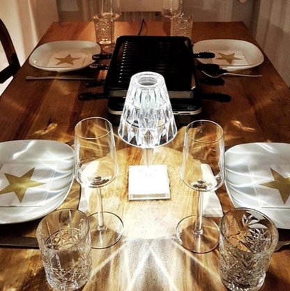 Skorter | Acrylic Glass Crystal Table Lamp