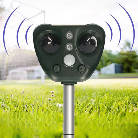 Skorter | Ultrasonic Bird Repeller, Solar Powered