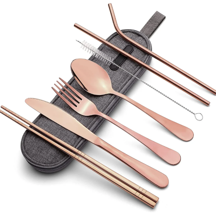 Skorter | Compact stainless steel cutlery set for on the go