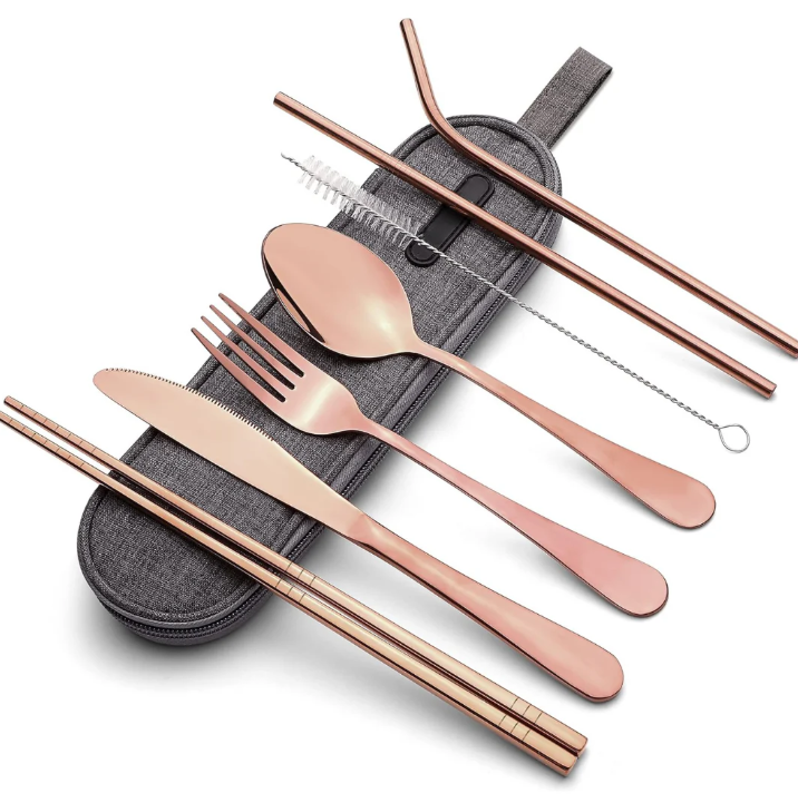 Skorter | Compact stainless steel cutlery set for on the go