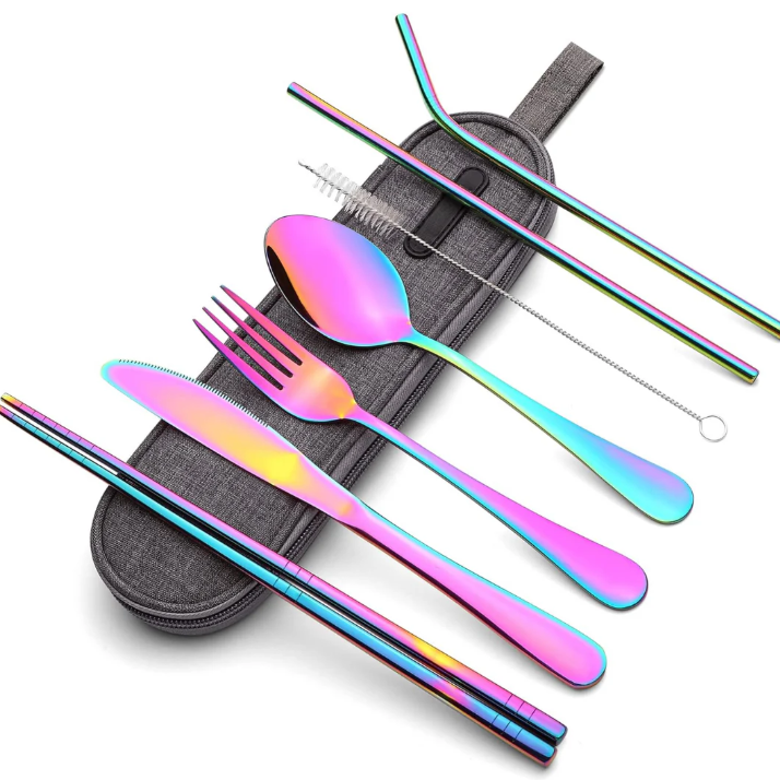 Skorter | Compact stainless steel cutlery set for on the go