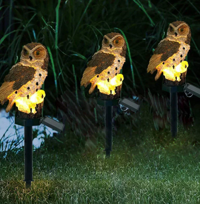 Skorter | Solar Owl Garden Light
