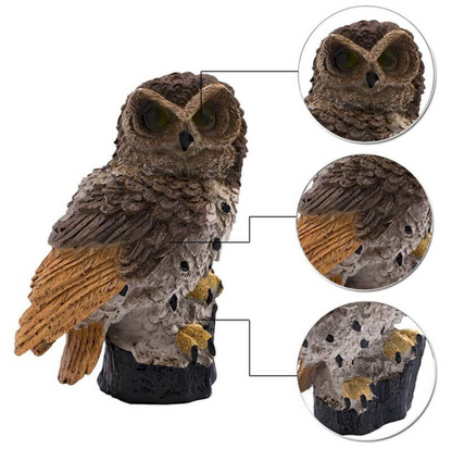 Skorter | Solar Owl Garden Light