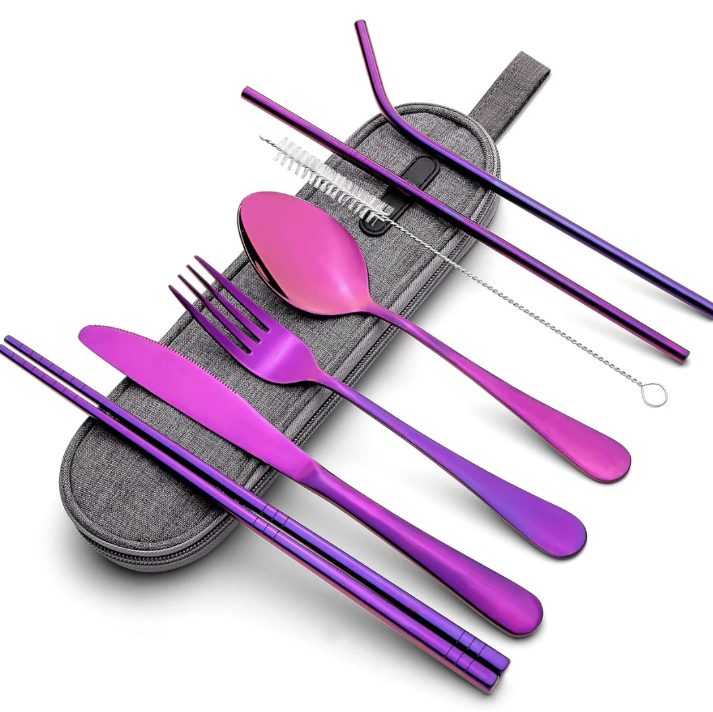 Skorter | Compact stainless steel cutlery set for on the go