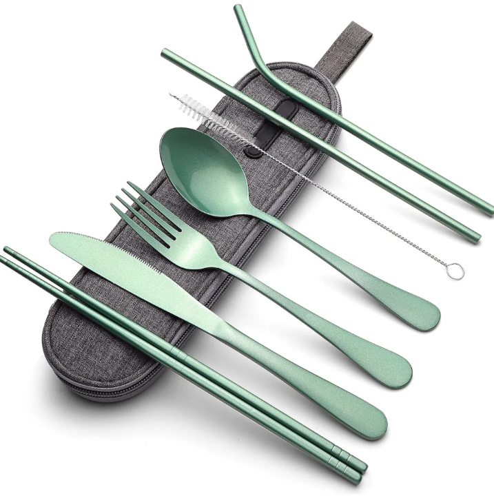 Skorter | Compact stainless steel cutlery set for on the go