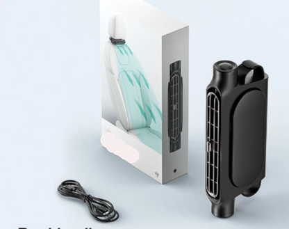 Skorter | Zara Car Headrest Fan – USB Compact Ventilation System for Back Seat with 3 Speeds