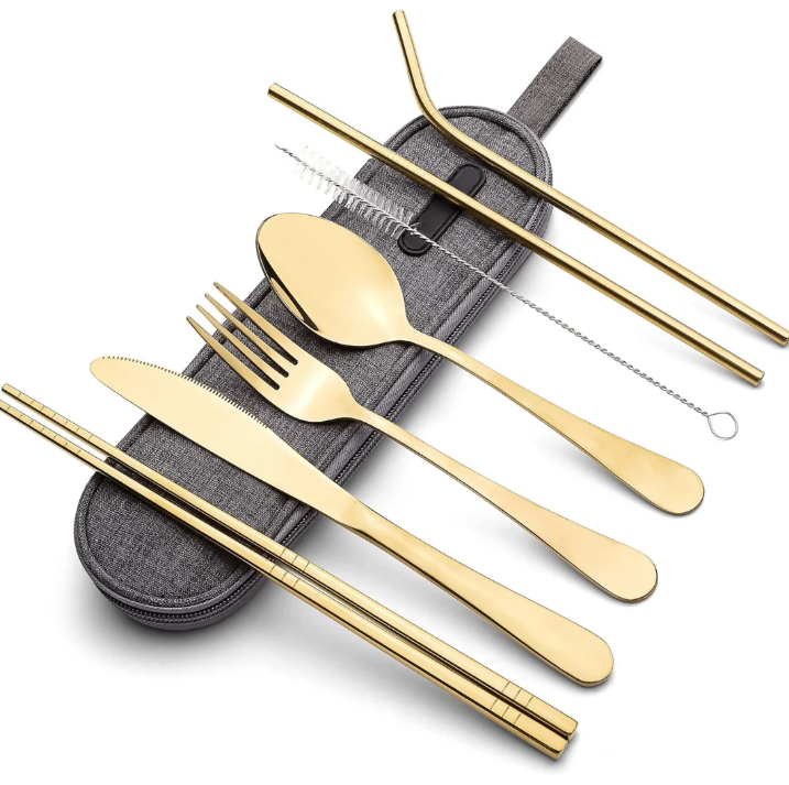 Skorter | Compact stainless steel cutlery set for on the go