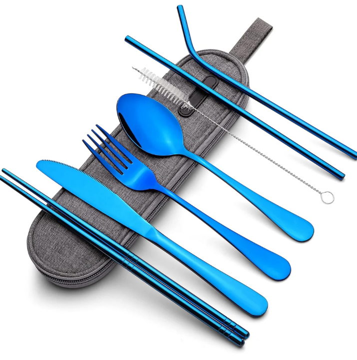 Skorter | Compact stainless steel cutlery set for on the go