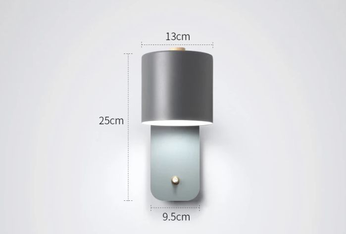Skorter | Modern LED Wall Lamps with Switch Indoor Home Decor Lights