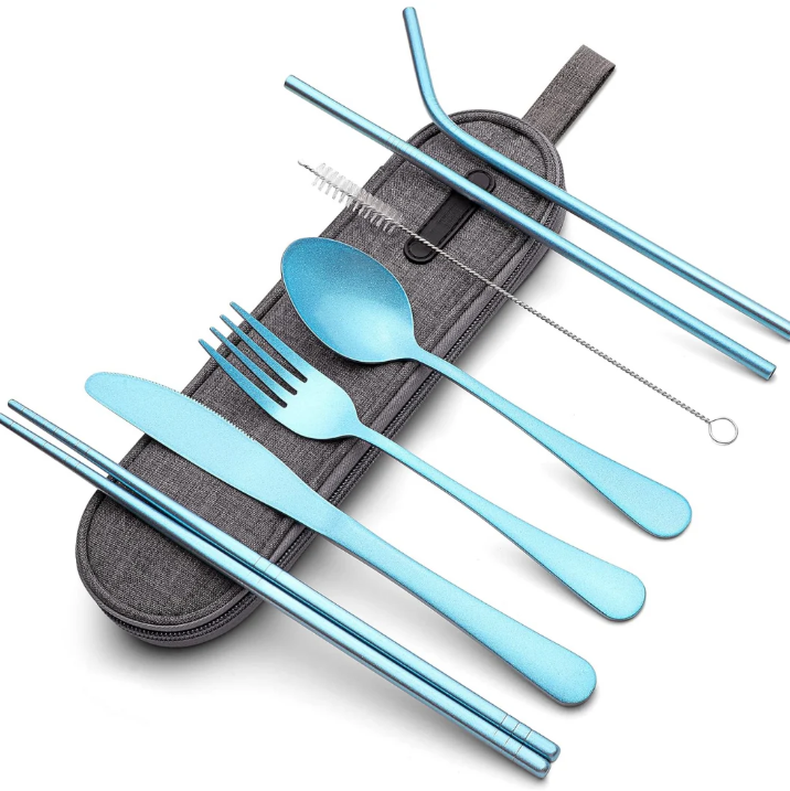 Skorter | Compact stainless steel cutlery set for on the go