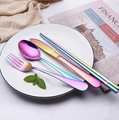 Skorter | Compact stainless steel cutlery set for on the go