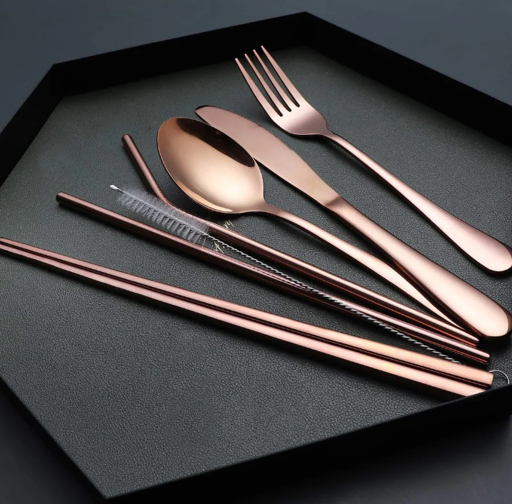 Skorter | Compact stainless steel cutlery set for on the go