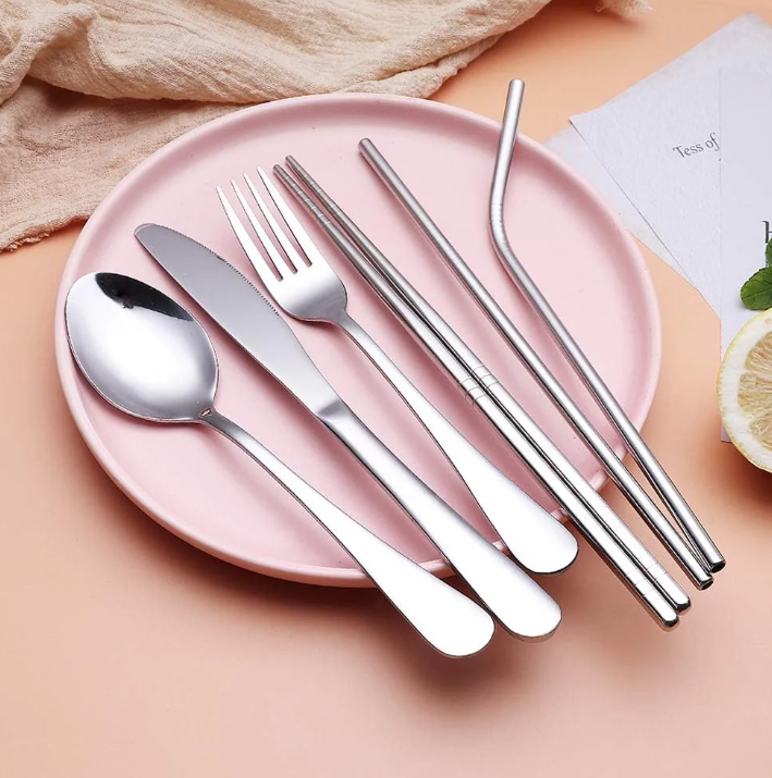 Skorter | Compact stainless steel cutlery set for on the go
