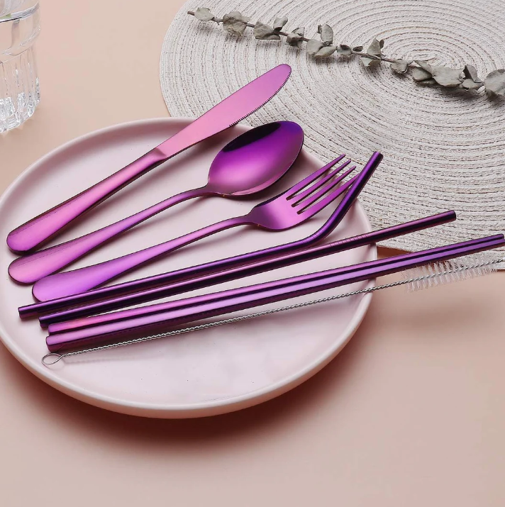 Skorter | Compact stainless steel cutlery set for on the go