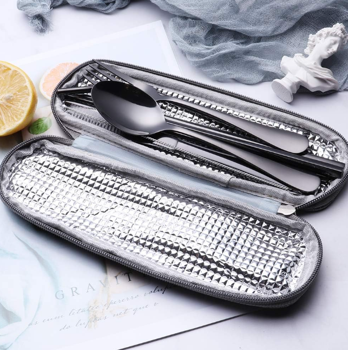 Skorter | Compact stainless steel cutlery set for on the go