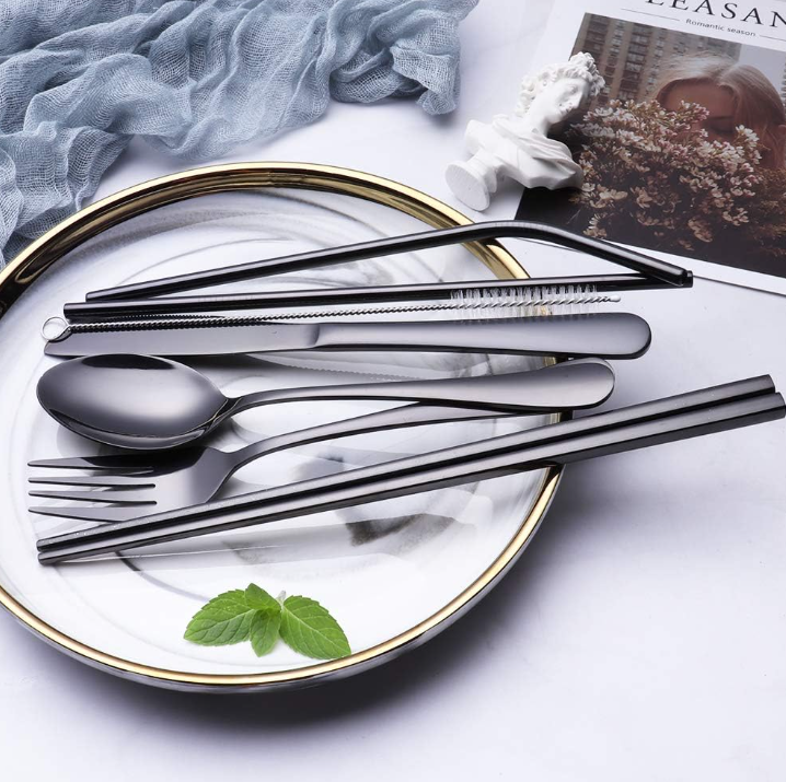 Skorter | Compact stainless steel cutlery set for on the go