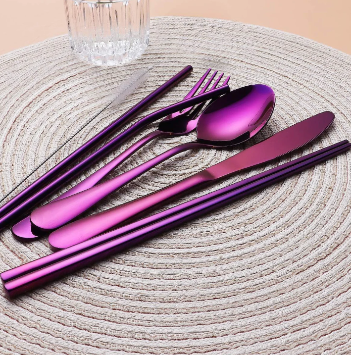 Skorter | Compact stainless steel cutlery set for on the go