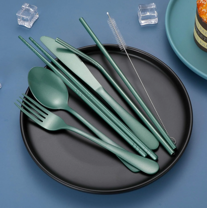 Skorter | Compact stainless steel cutlery set for on the go