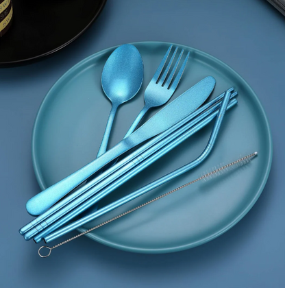 Skorter | Compact stainless steel cutlery set for on the go