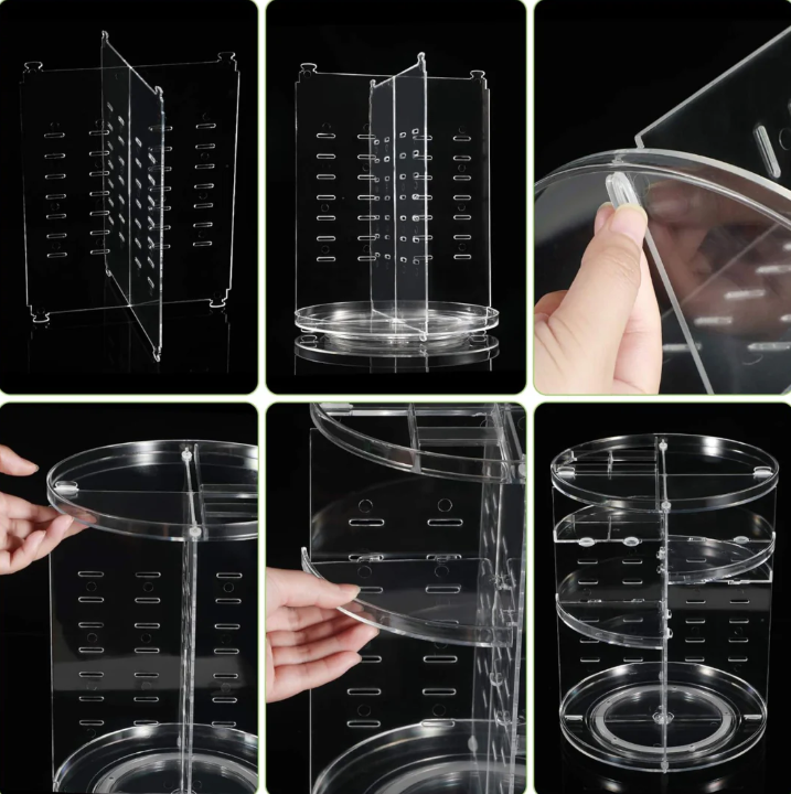 Skorter | 360° Rotating Makeup Storage Organizer