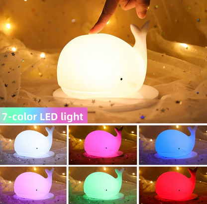 Skorter | Charming Color Changing Whale Night Light