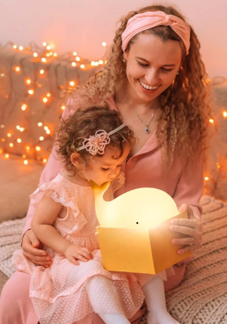 Skorter | Charming Color Changing Whale Night Light