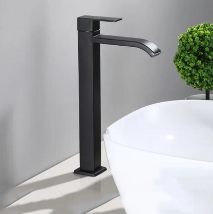Skorter | Black Cold Water Single Faucet for Sink Installation