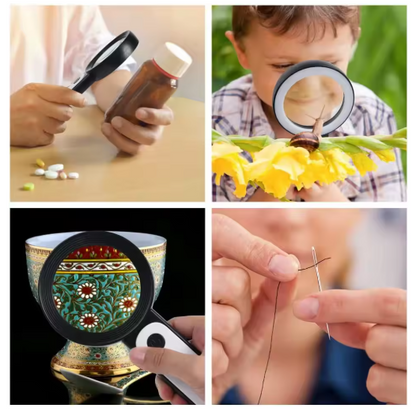 Skorter | 30x magnifying glass for seniors