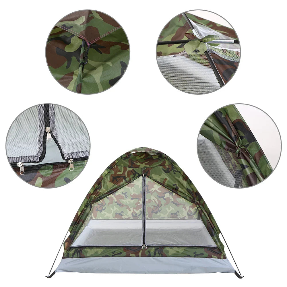 Skorter | Camping tent waterproof windproof UV sunshade for 1/2 people