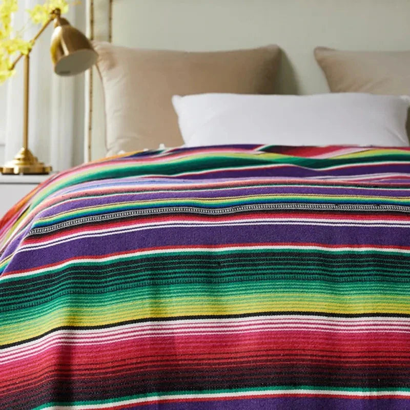 Skorter | Colorful Mexican Serape Blanket