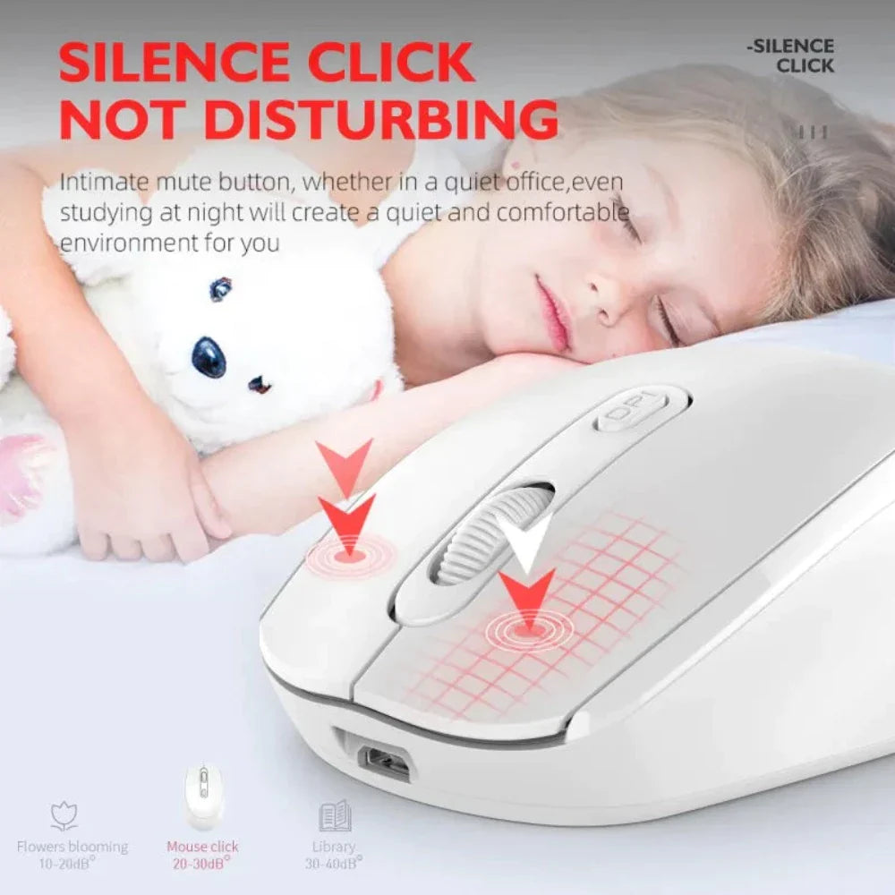 Skorter | 1600DPI Dual-Mode Wireless Mouse