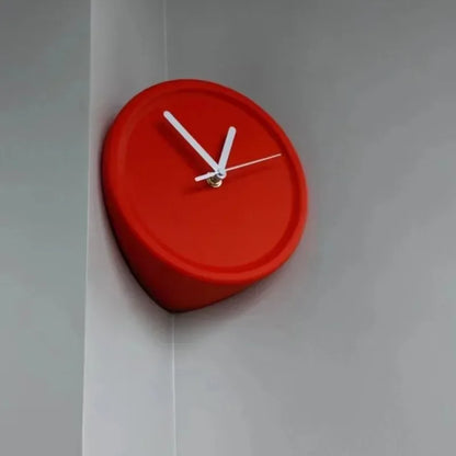 Skorter | SilentCorner - Silent Wall Clock without Drilling for Corners in the House