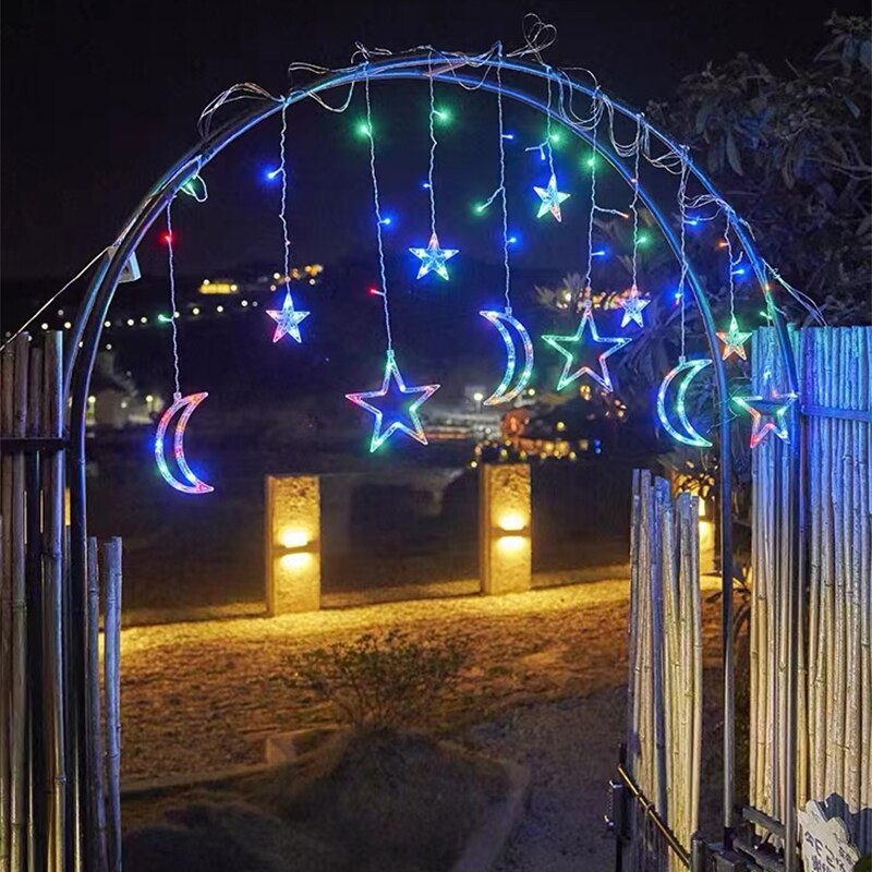 Skorter | Solar Moon Star Lamp LED String Lights Decoration
