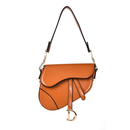 Skorter | Luxurious Women's Shoulder Bag - exclusive PU - leather Saddle Bag