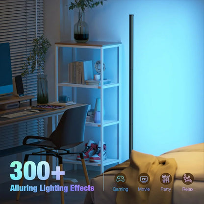 Skorter | Smart RGB Floor Lamp - 16 Million Color Changing Mood Light