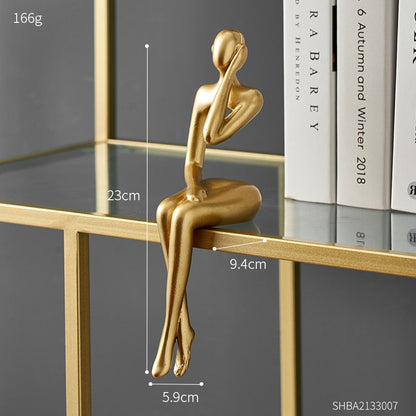 Skorter | Modern Figurines Abstract Home Decor Sculpture