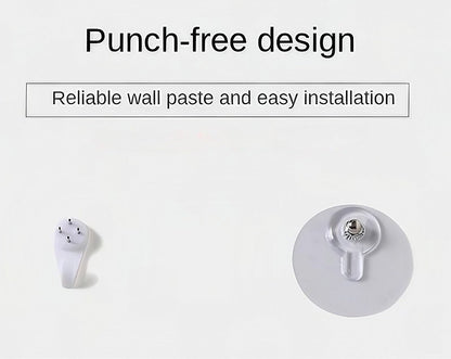 Skorter | 3D-LED wall clock – frameless DIY design