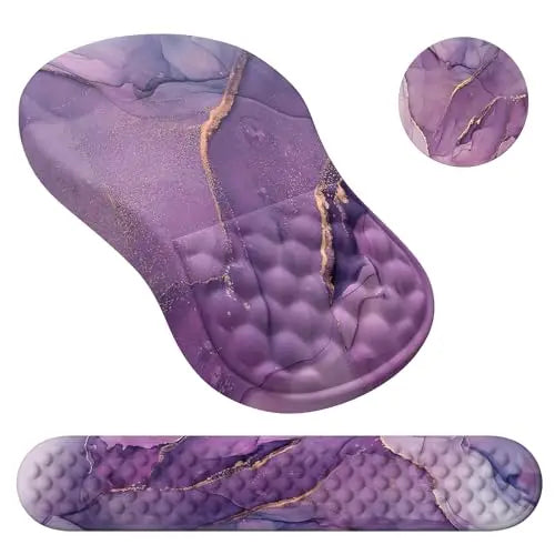 Skorter | Ergonomic Memory Foam Mouse Pad with Wrist Rest - Pain Relief Support