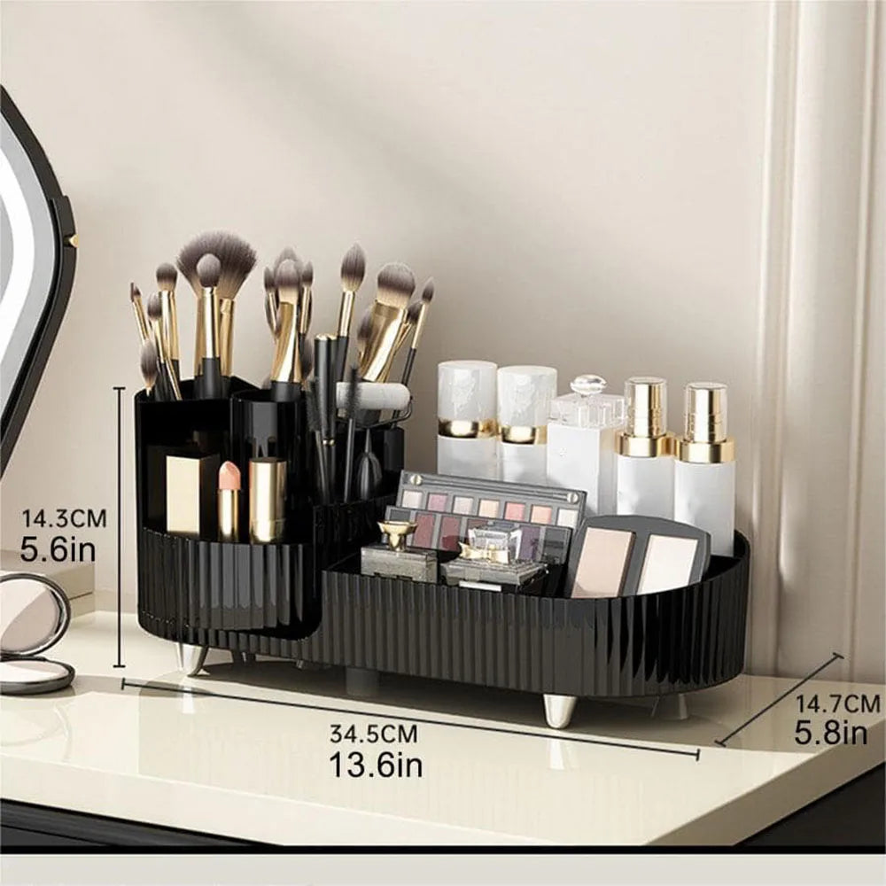 Skorter | Eleganza – Luxury Beauty Organizer with Slim Rotating Design